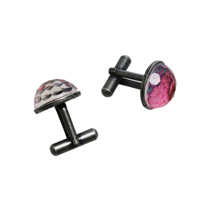 カフスボタン ピンク カーペット 男女兼用 TAMARUSAN