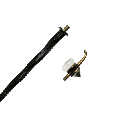 着せ替えかんざし 水色 和風 木製 TAMARUSAN