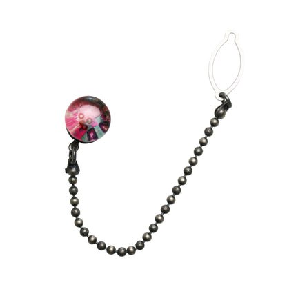 タイタックピン ピンク 樹脂 カーペット柄 TAMARUSAN