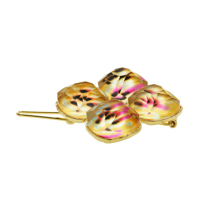 パッチン留め 紫陽花 金 和装 大人 TAMARUSAN