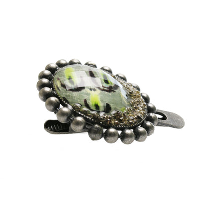 ストールクリップ グレー アンティーク調 和装 TAMARUSAN