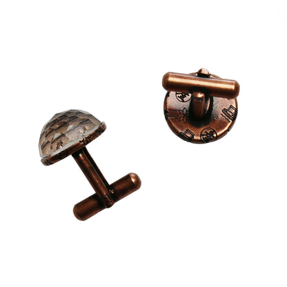 カフスボタン ピンク ボタン風 TAMARUSAN