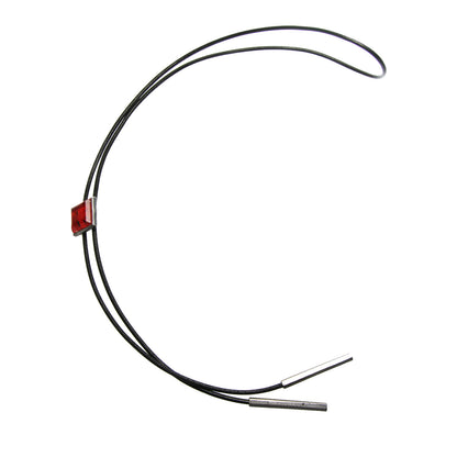 革紐ループタイ 赤 スクエア カジュアル ボタン TAMARUSAN