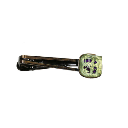 ネクタイピン グレー 四角 TAMARUSAN