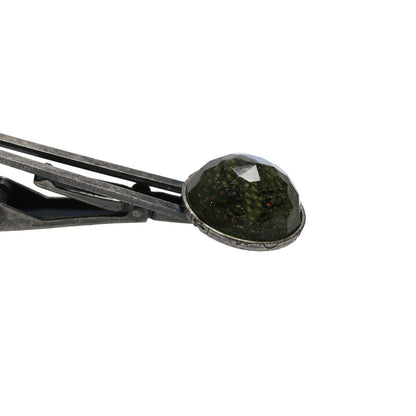 ネクタイピン 黒 シンプル ボタン 贈り物 TAMARUSAN