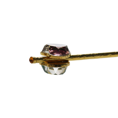 かんざし ハート 紫 黄緑 毒キノコ 金 TAMARUSAN