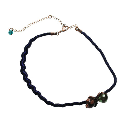 リボン チョーカー 蝶 毒キノコ マルチカラー TAMARUSAN