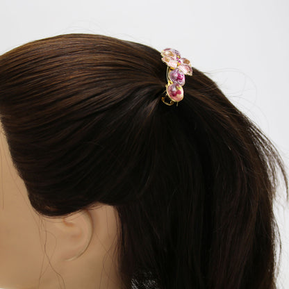 バレッタ ピンク ハート 恐竜 金 TAMARUSAN