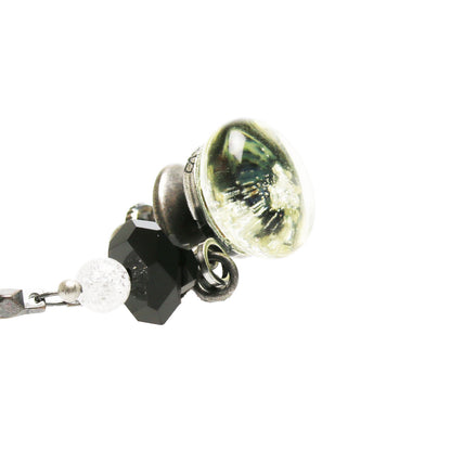 タイタックピン 恐竜 オニキス 水晶 紺 TAMARUSAN