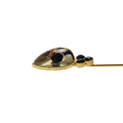 両飾りのハットピン ビーズ シンプル TAMARUSAN