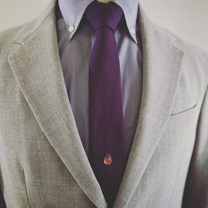 タイタックピン 氷雨 ピンク 24k TAMARUSAN