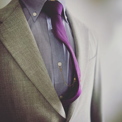 タイタックピン 氷雨 ピンク 24k TAMARUSAN