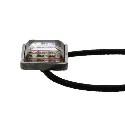 ヘアゴム ハンミョウ 四角 グレー TAMARUSAN