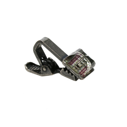 ショート ネクタイピン グレー ハンミョウ TAMARUSAN