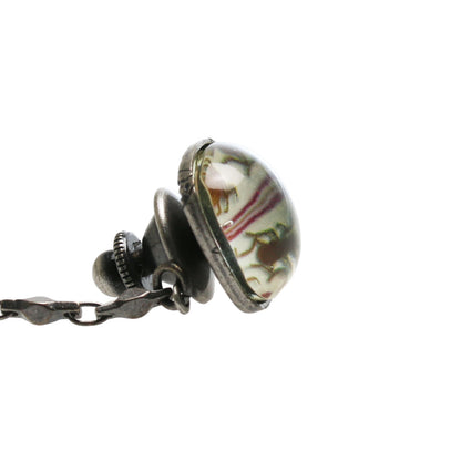 タイタックピン ハンミョウ 紫 ハンドメイド TAMARUSAN