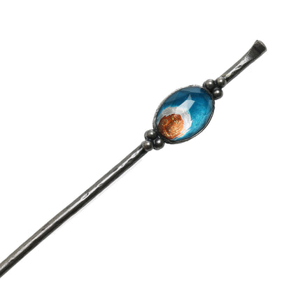 かんざし ピーコック 炎 和風 一本挿しかんざし