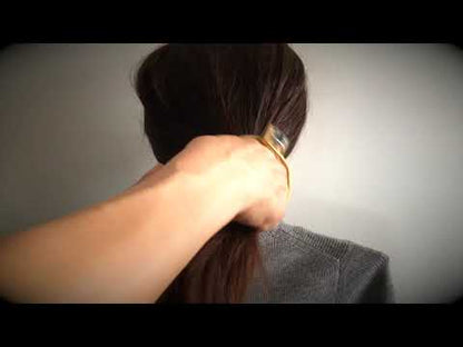 ヘアゴムの使い方