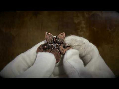 ブローチネックレス