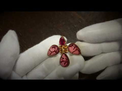 ピンブローチの使い方