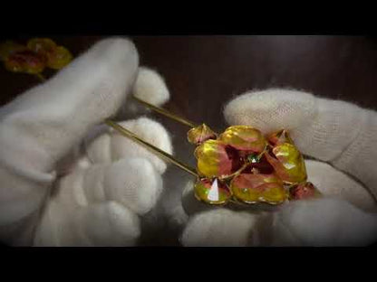 安全ピンブローチの使い方