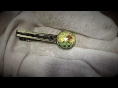 ネクタイピン 緑 丸 贈り物