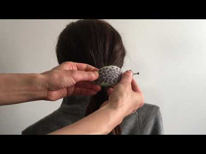 かんざしバレッタの使いかた