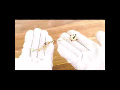 ハットピン 馬 金 珊瑚