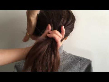 ヘアゴムの使い方