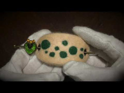 かんざしバレッタの使い方