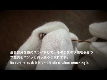 ハットピン留め具の使い方