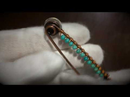 安全ピンブローチの使い方