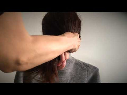 ヘアゴムのつけ方