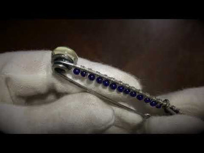 安全ピンブローチの使い方