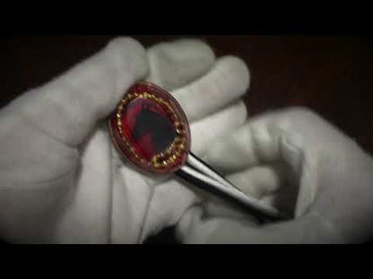 組紐ループタイの使い方