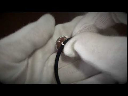 ヘアゴム シルバー 925 麻 シンプル 和柄 青