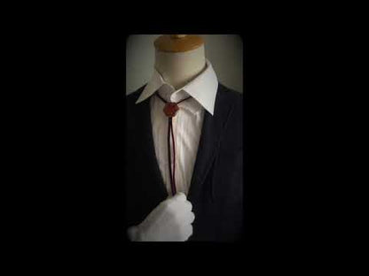 組紐ループタイの使い方