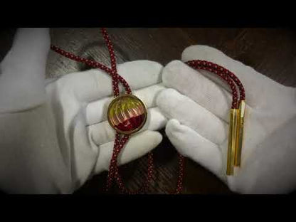 組紐ループタイの使い方