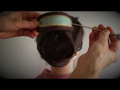 かんざしバレッタの使い方