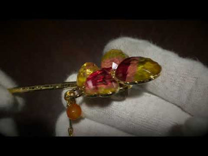 かんざしバレッタの使い方