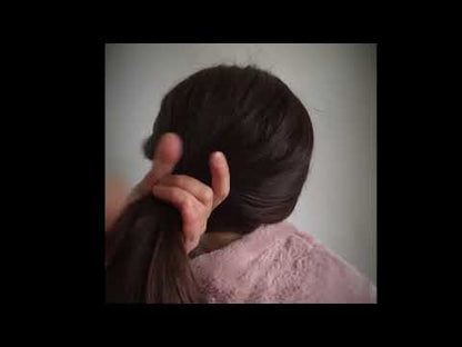 ヘアゴムの着け方