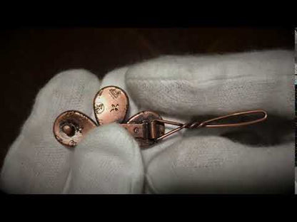 パッチン留め 花 福梅 ピンク