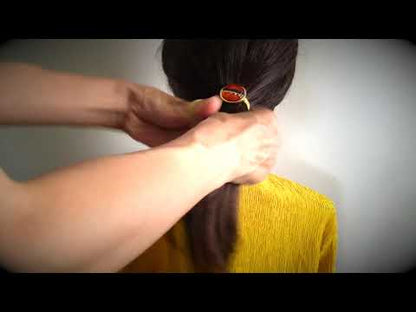 ヘアゴムの使い方