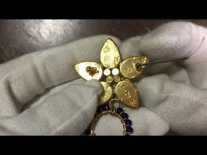 眼鏡ホルダーピンブローチの使い方