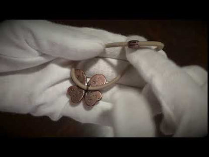 ヘアゴム 蝶 梅 ピンク おしゃれ 人気