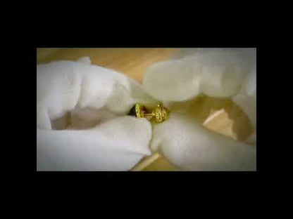 タイタックピン 氷雨 ピンク 24k