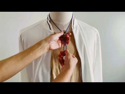 ループタイの着け方