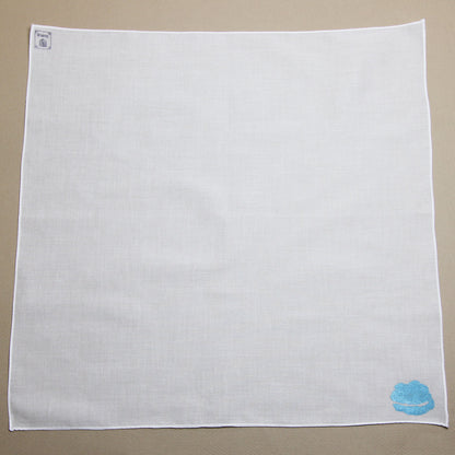 シュークリーム ハンカチ ハンドプリント TAMARUSAN