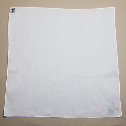 うさぎ ハンカチ ハンドプリント TAMARUSAN