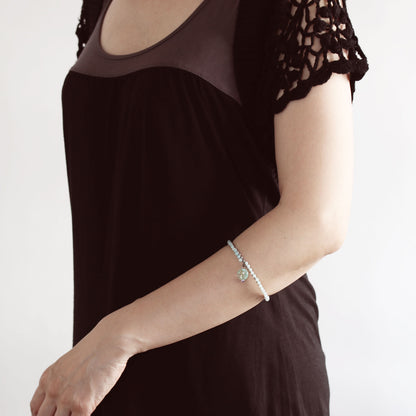 バングル アマゾナイト 水色 バングル