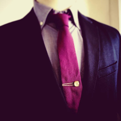 ネクタイピン ピンク 四角 シンプル 贈り物 TAMARUSAN